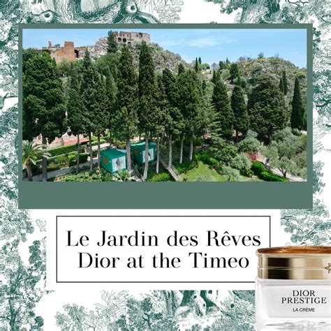 Le Jardin des Rêves Dior at the TimeoDior at Splendido